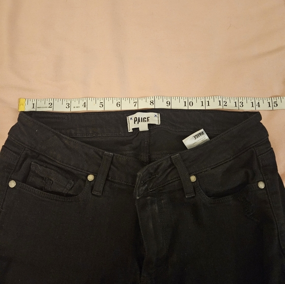 Page Womens Stylish Black Jeans Size 30 - Picture 4 of 6